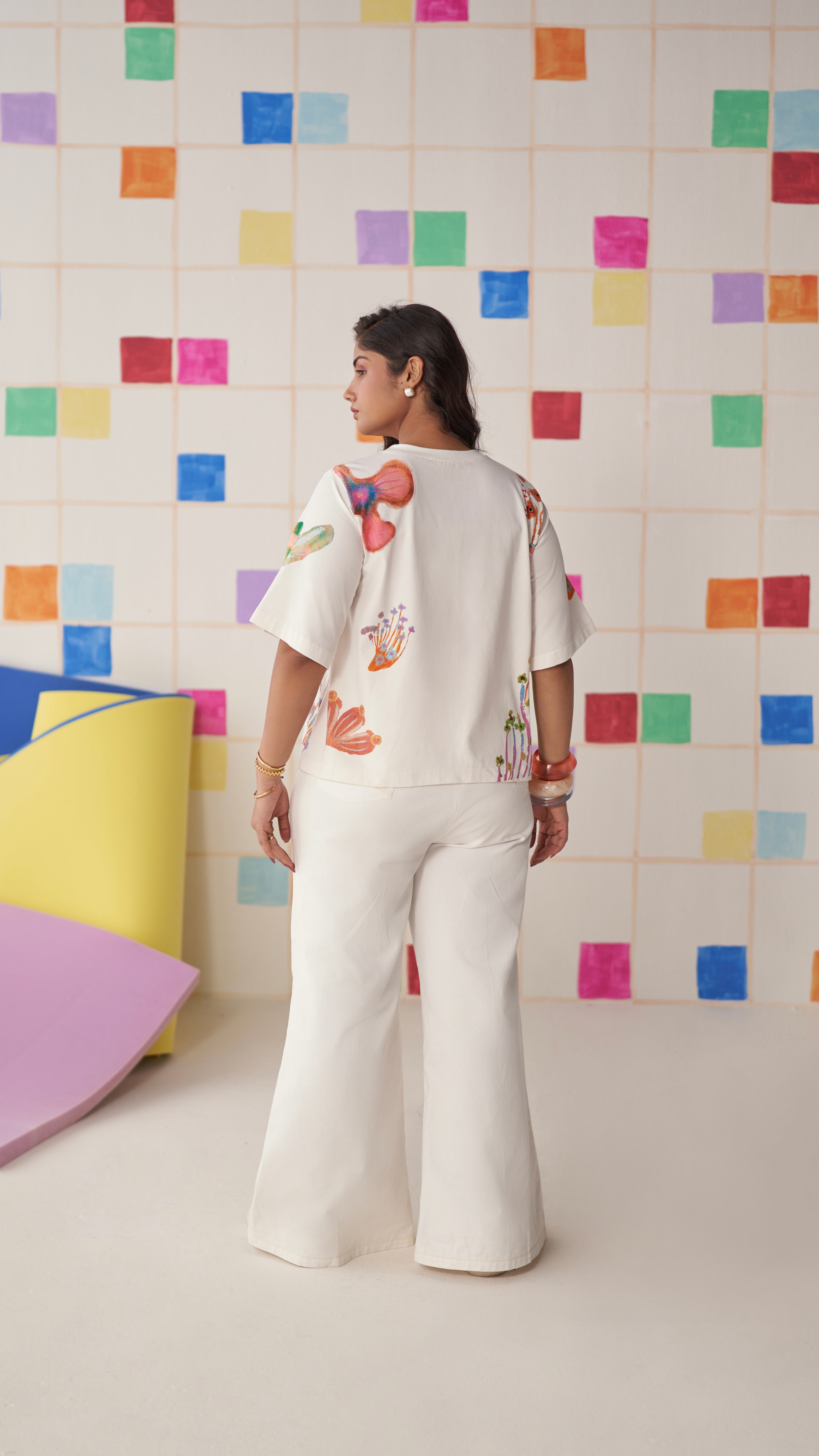 Coral Bloom Co-ord Set