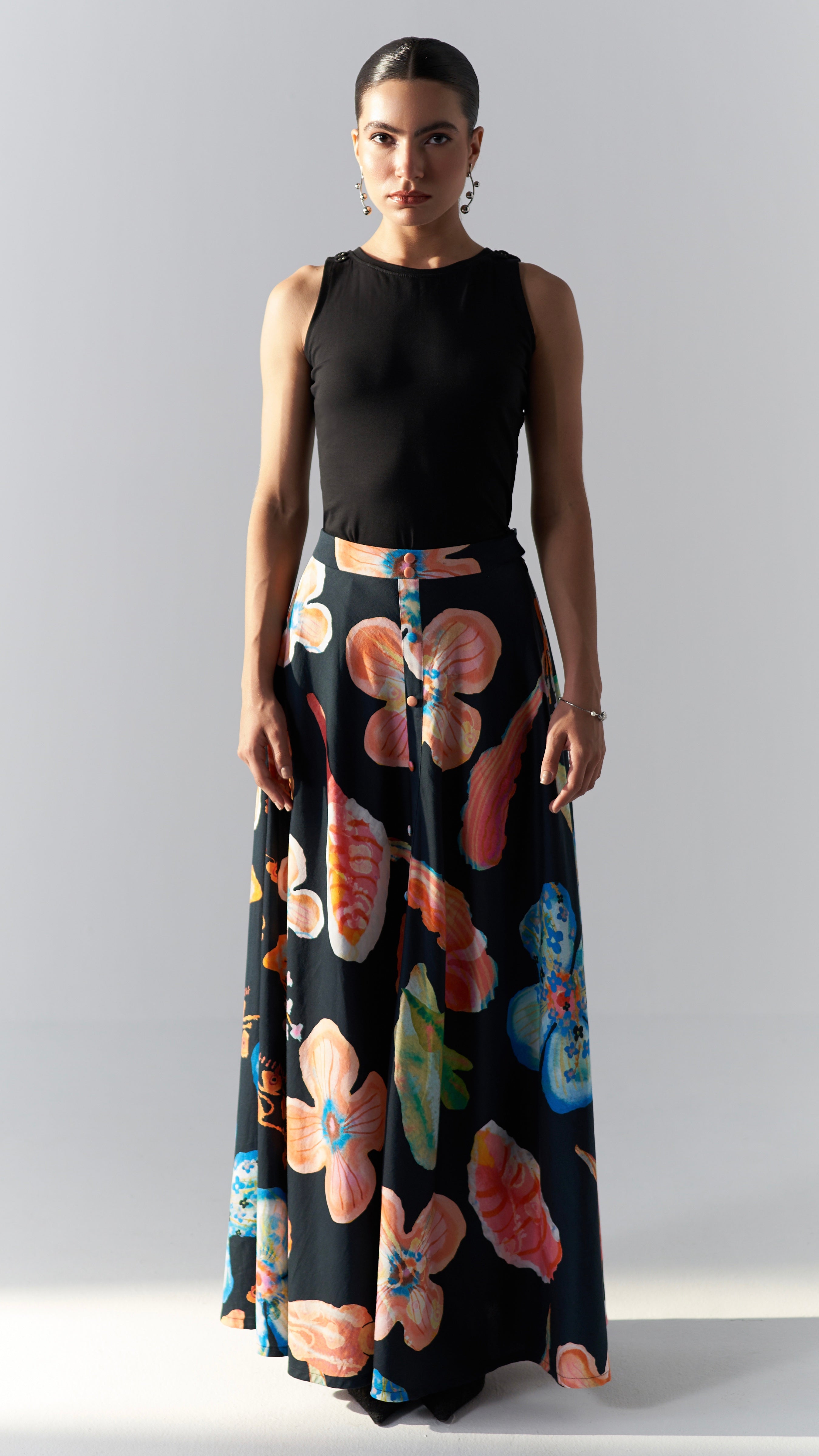 Midnight Bloom Co-ord Set