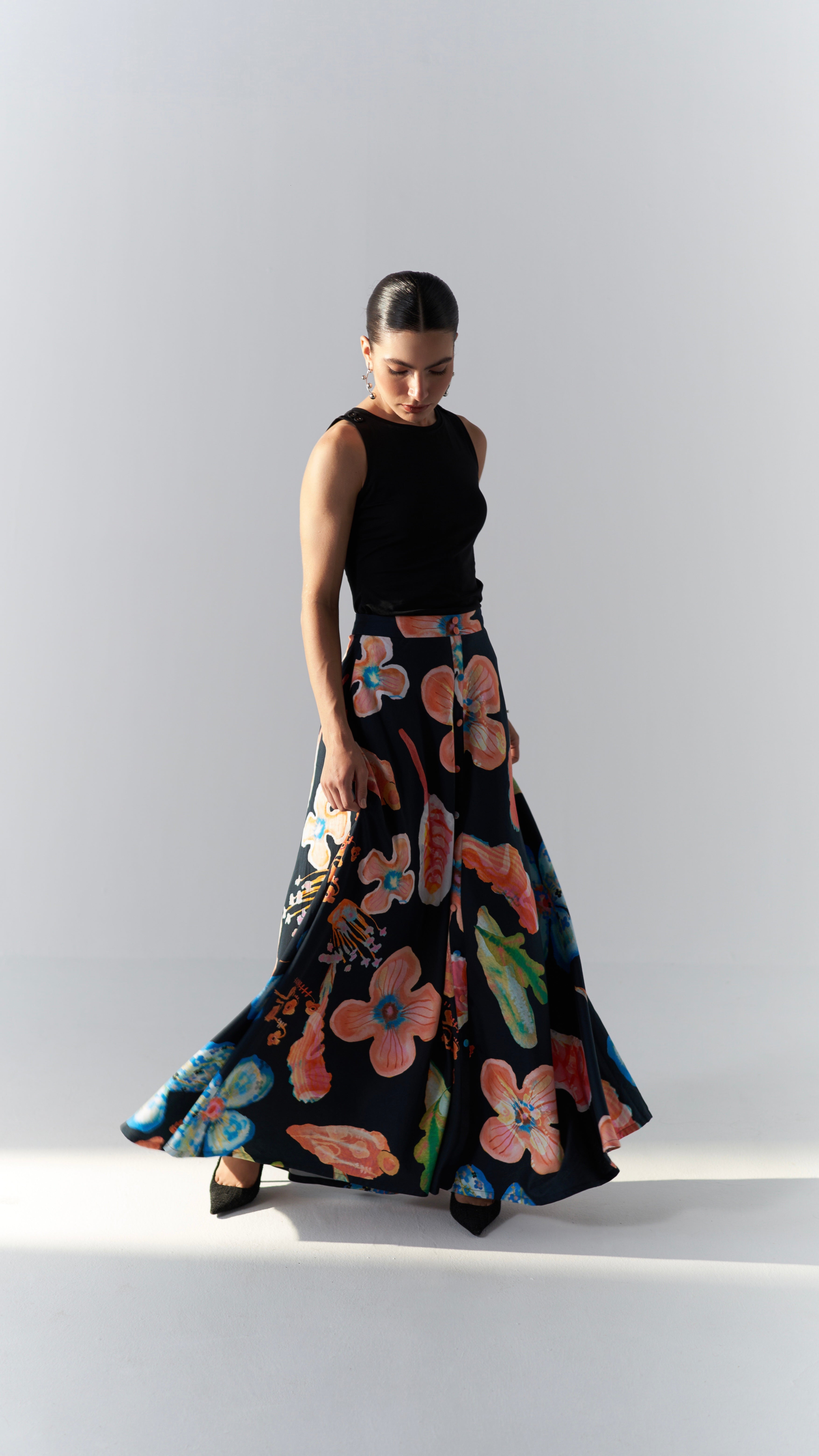 Midnight Bloom Co-ord Set