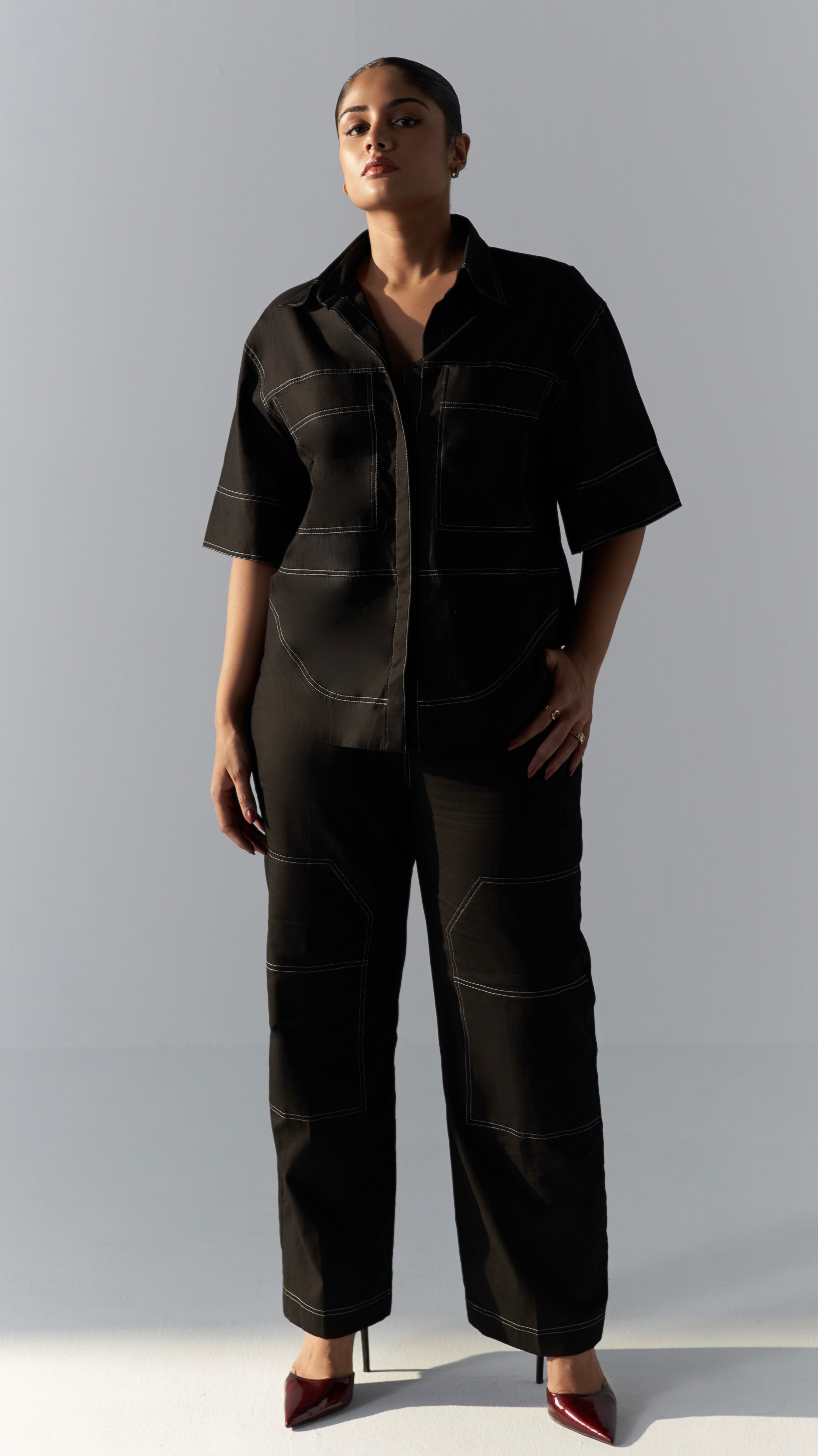 Midnight Canvas Denim Shirt