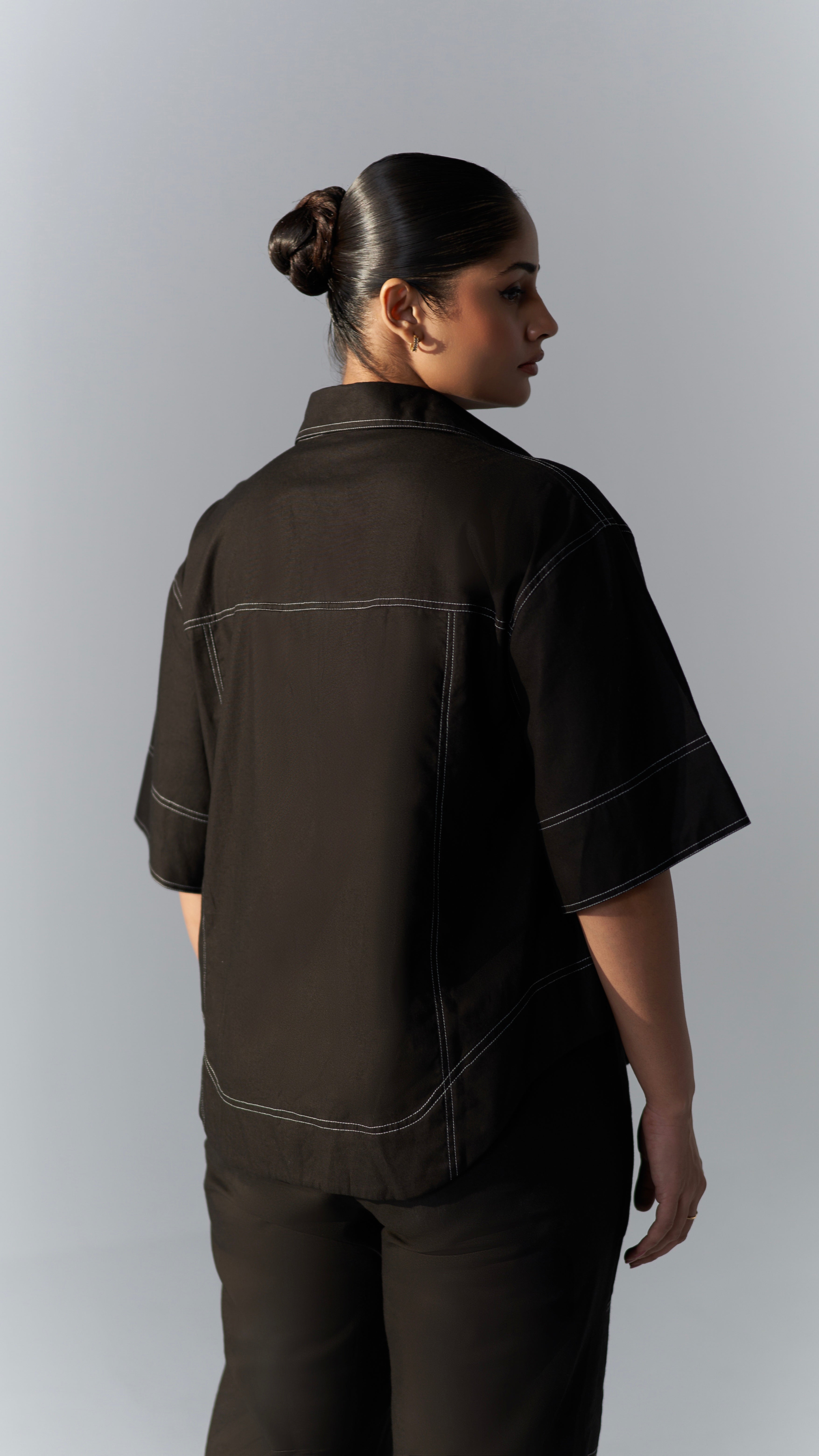 Midnight Canvas Denim Shirt