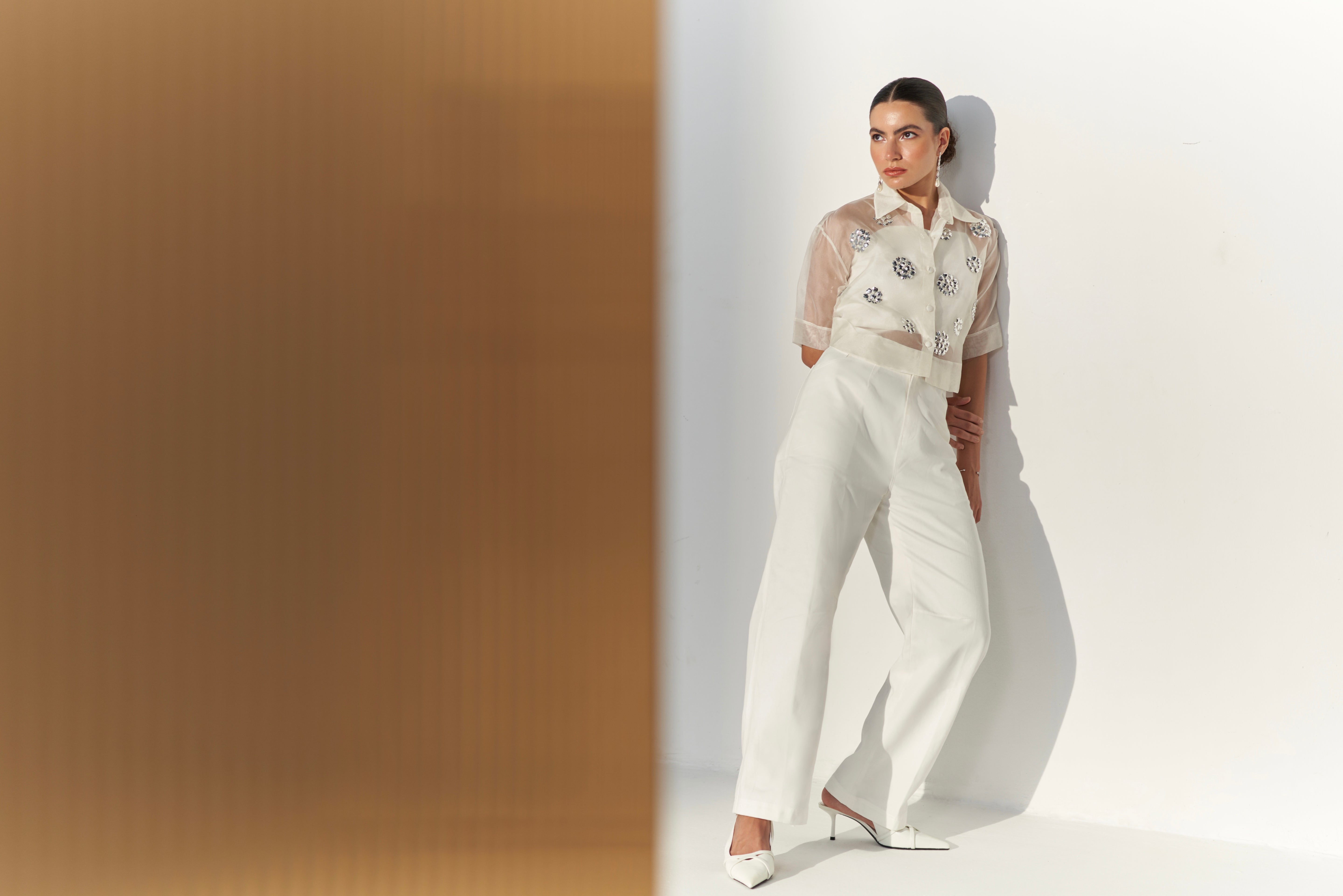 Opal Bloom Denim Pants