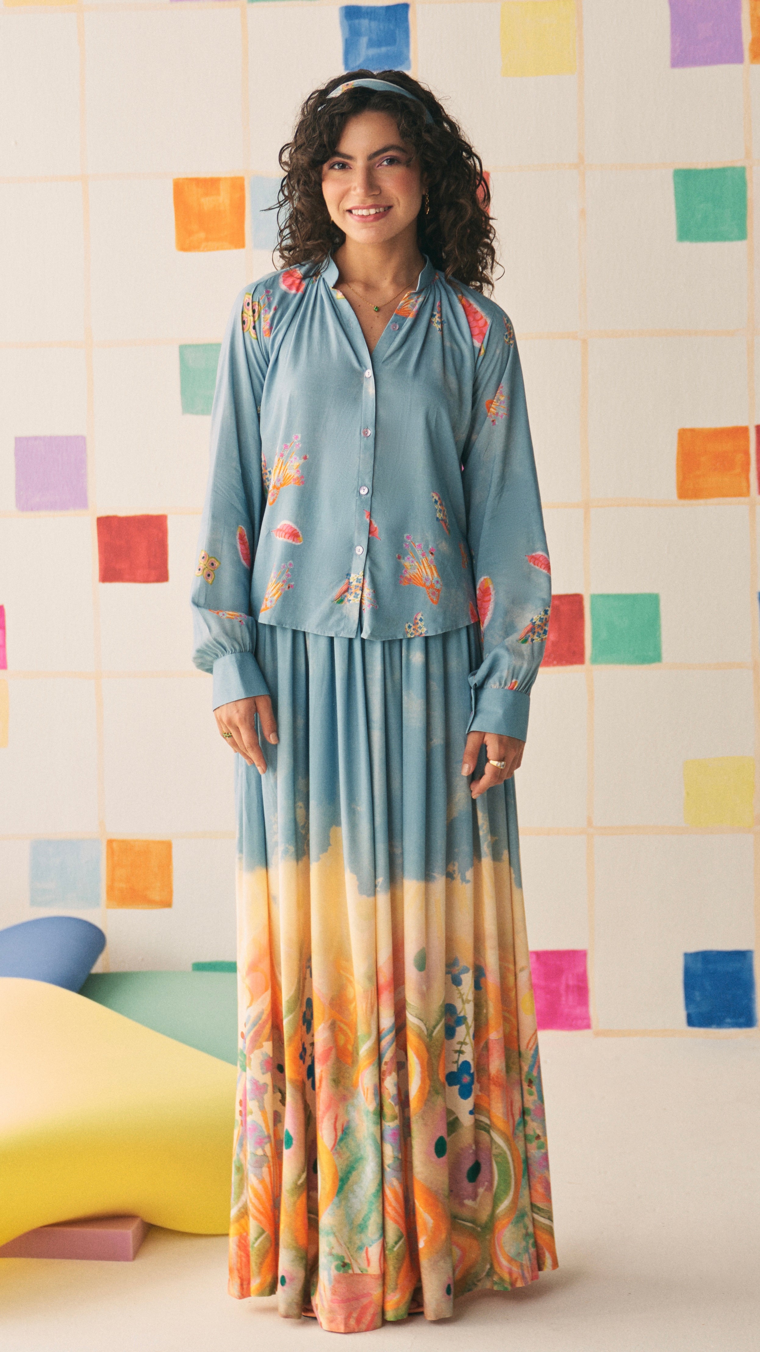 Flora Drift Skirt