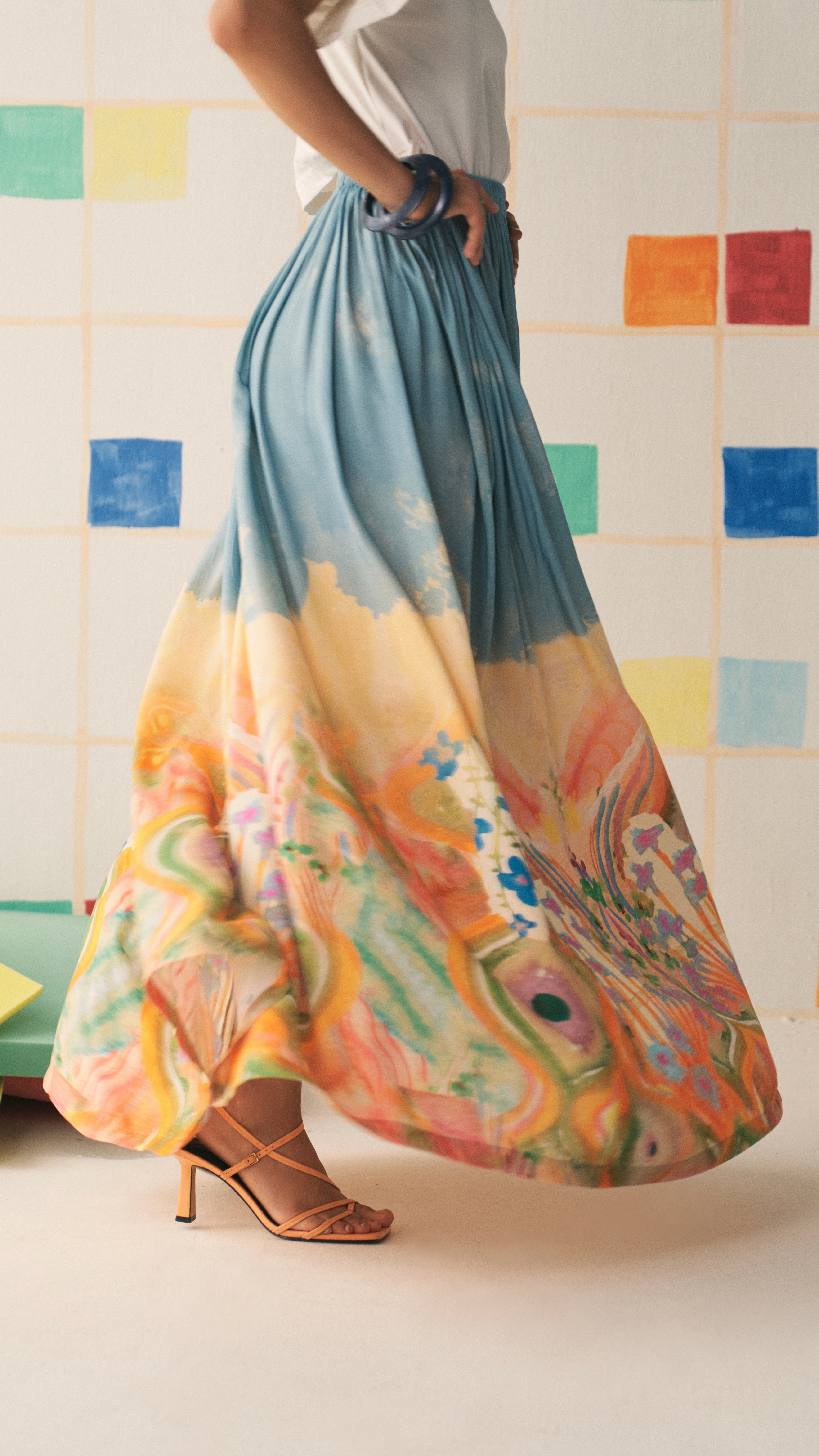 Flora Drift Skirt