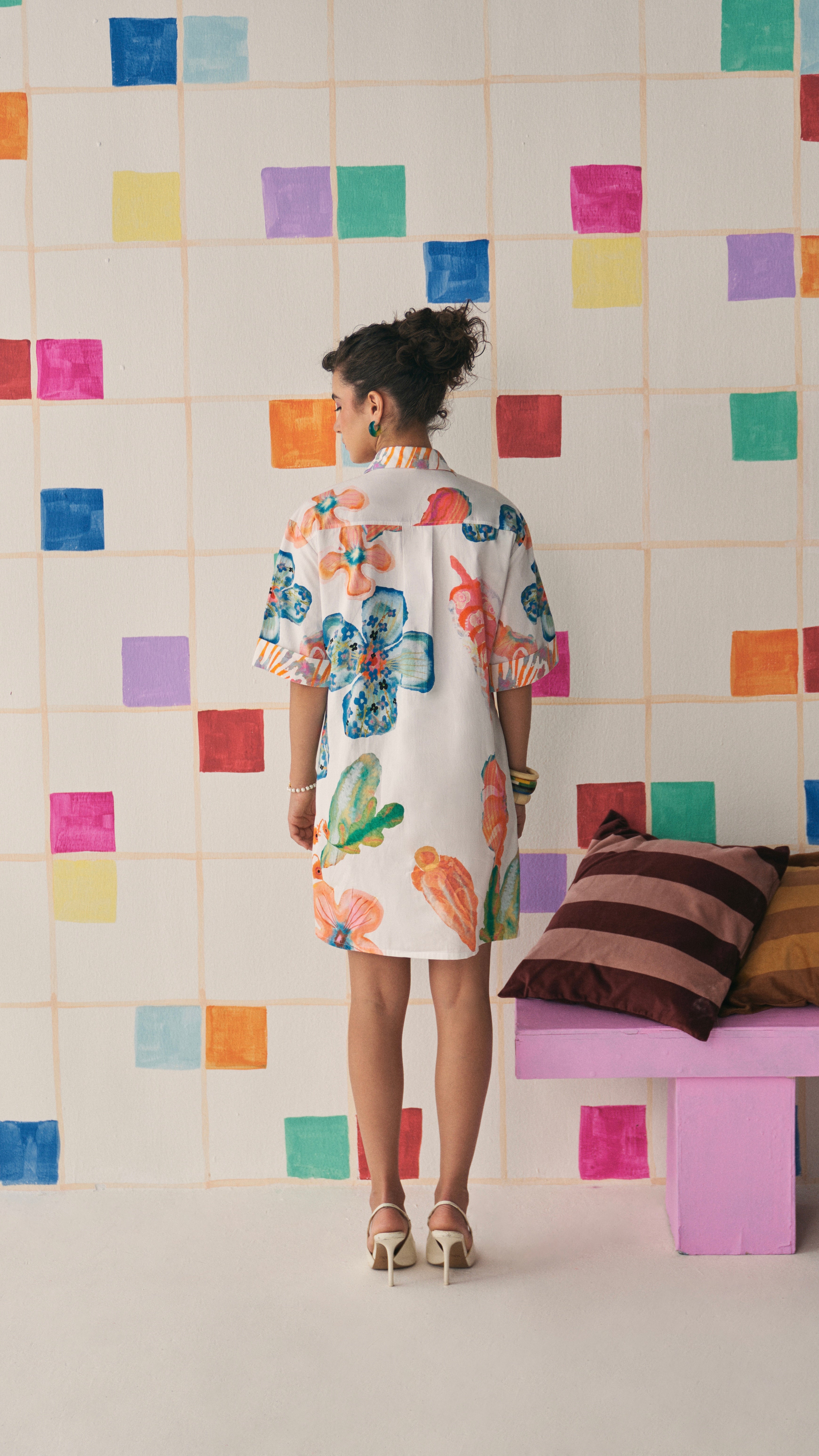 Soleil Bloom Shirt Dress