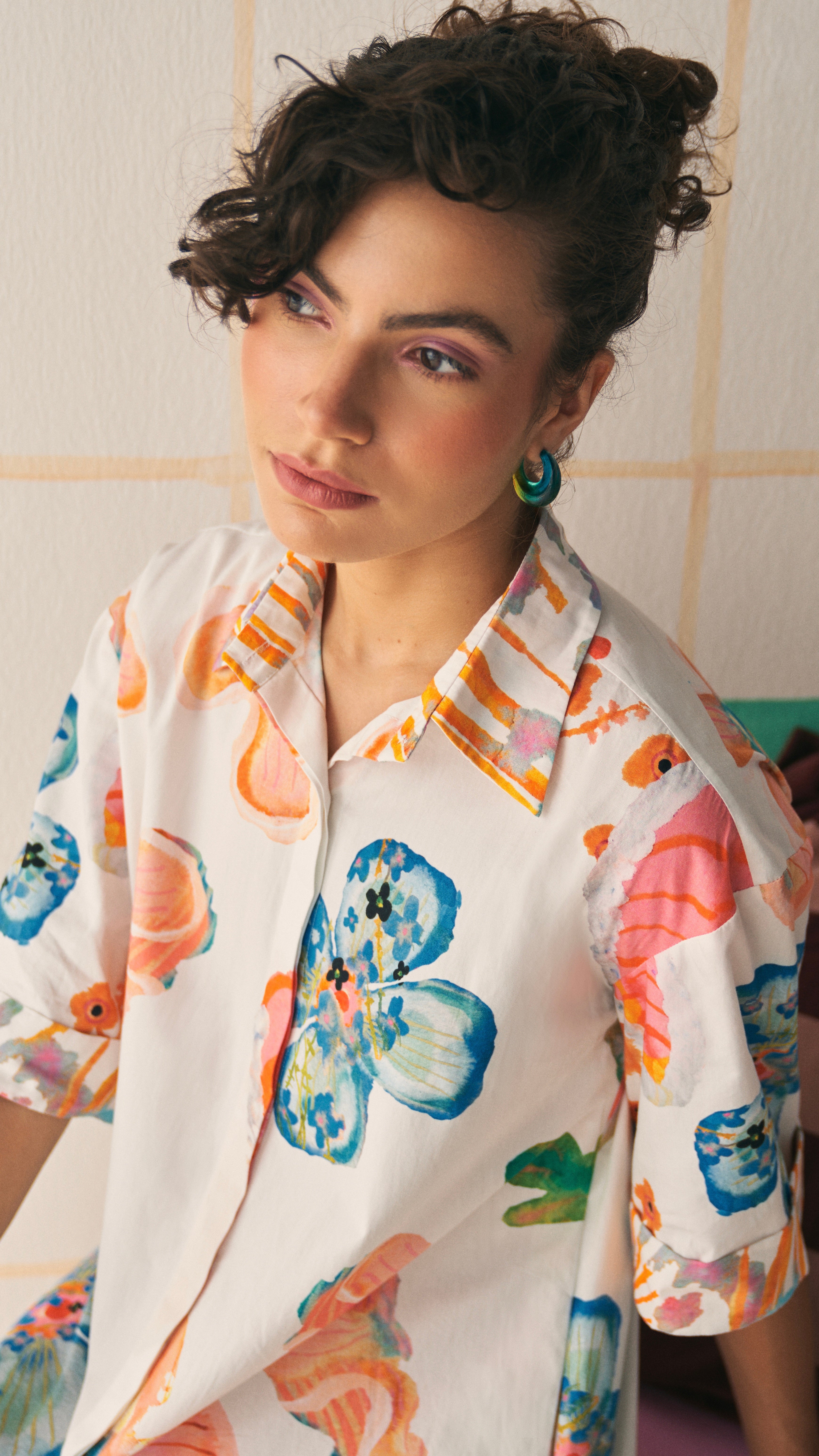 Soleil Bloom Shirt Dress