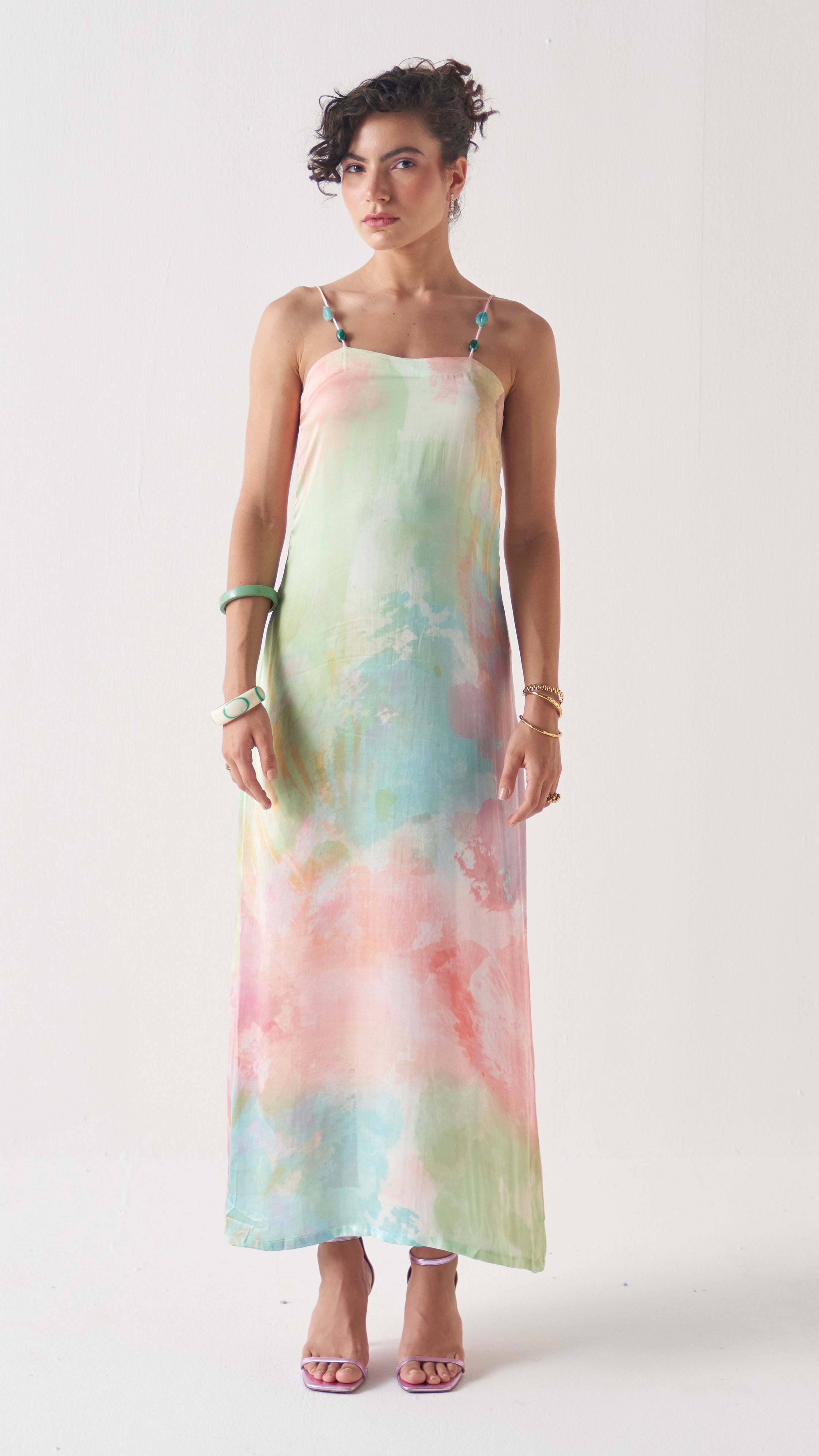 Aurora Haze Slip Dress