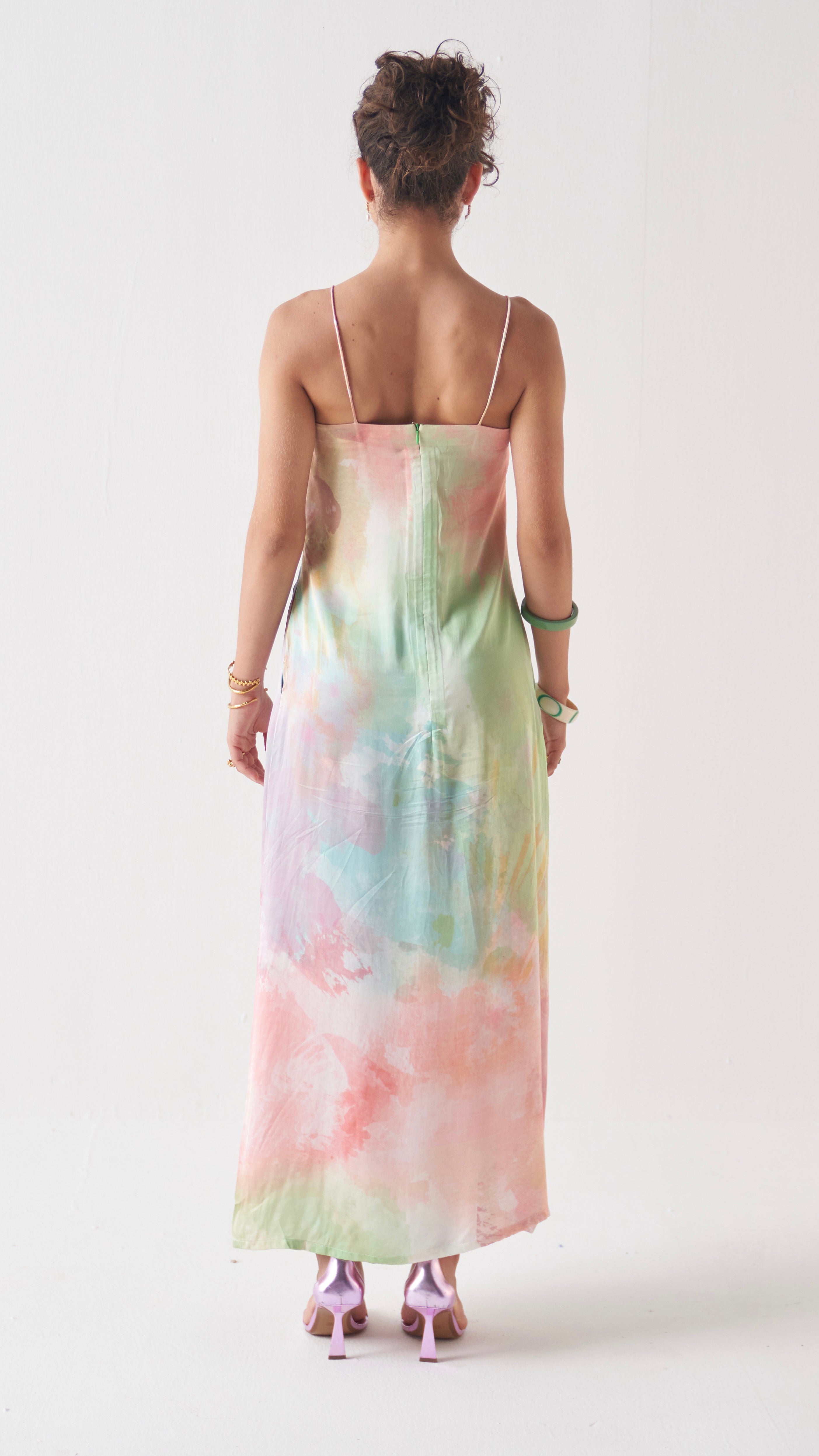 Aurora Haze Slip Dress