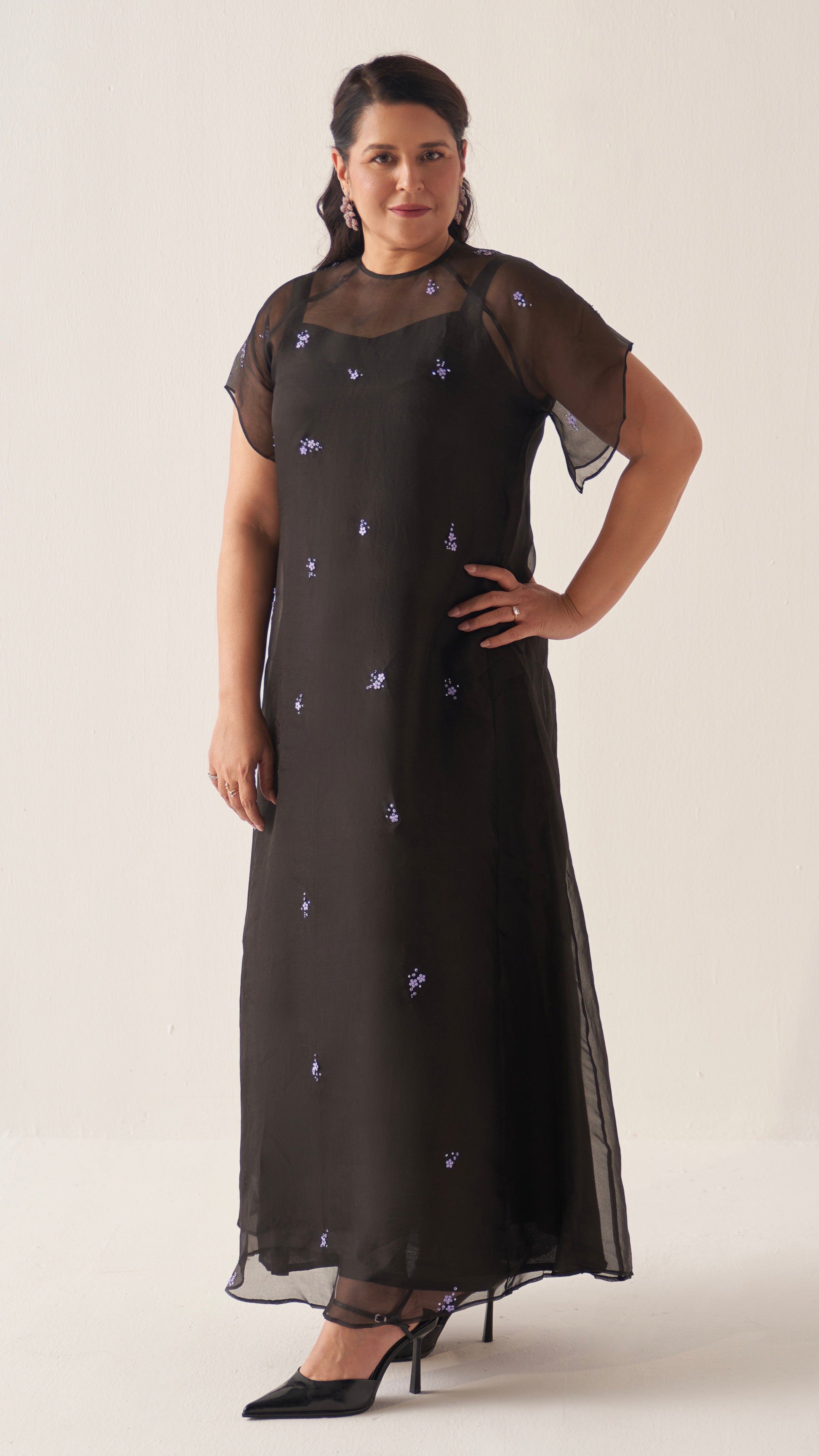 Lavender Twilight Dress – Noir