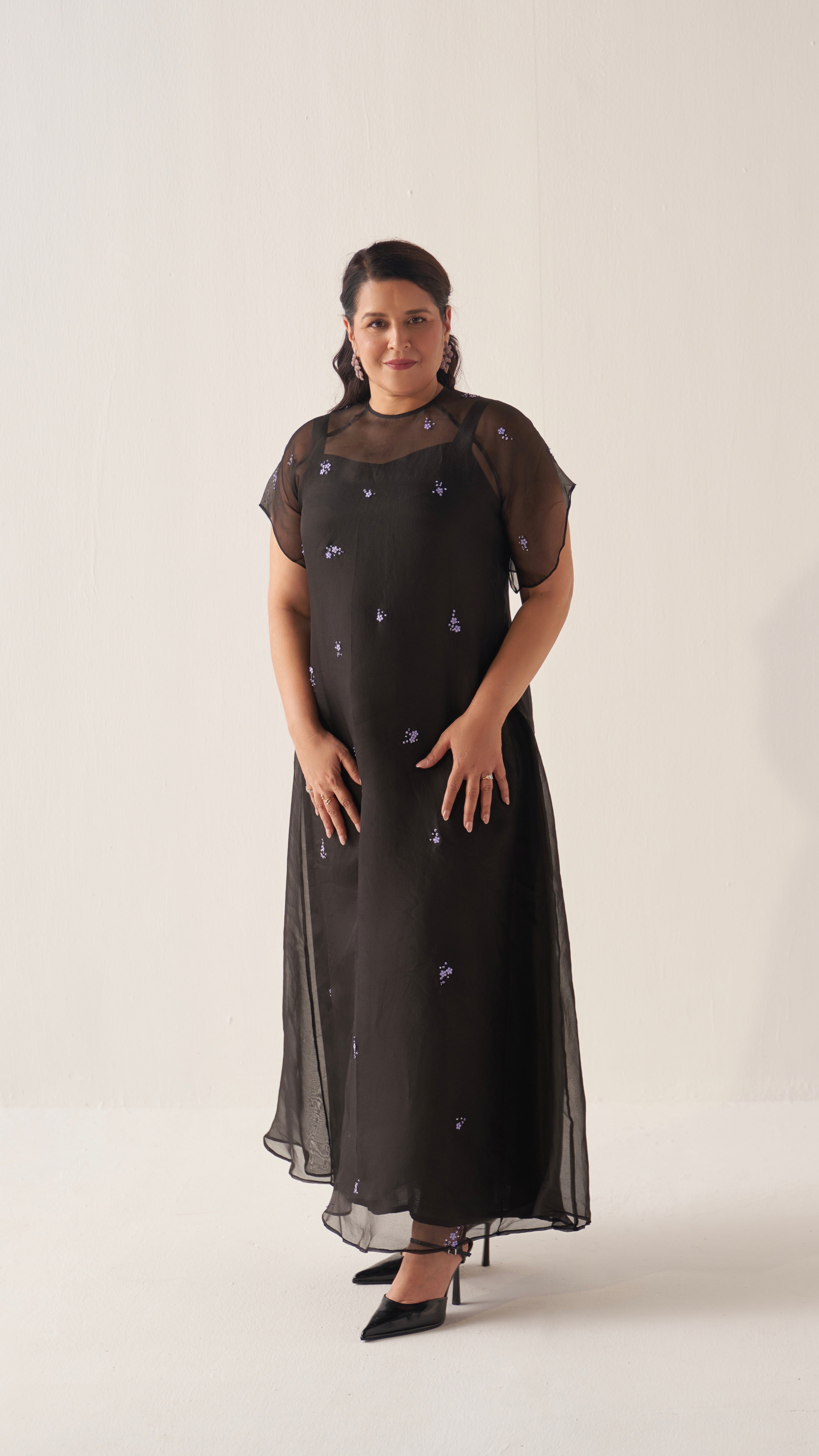 Lavender Twilight Dress – Noir