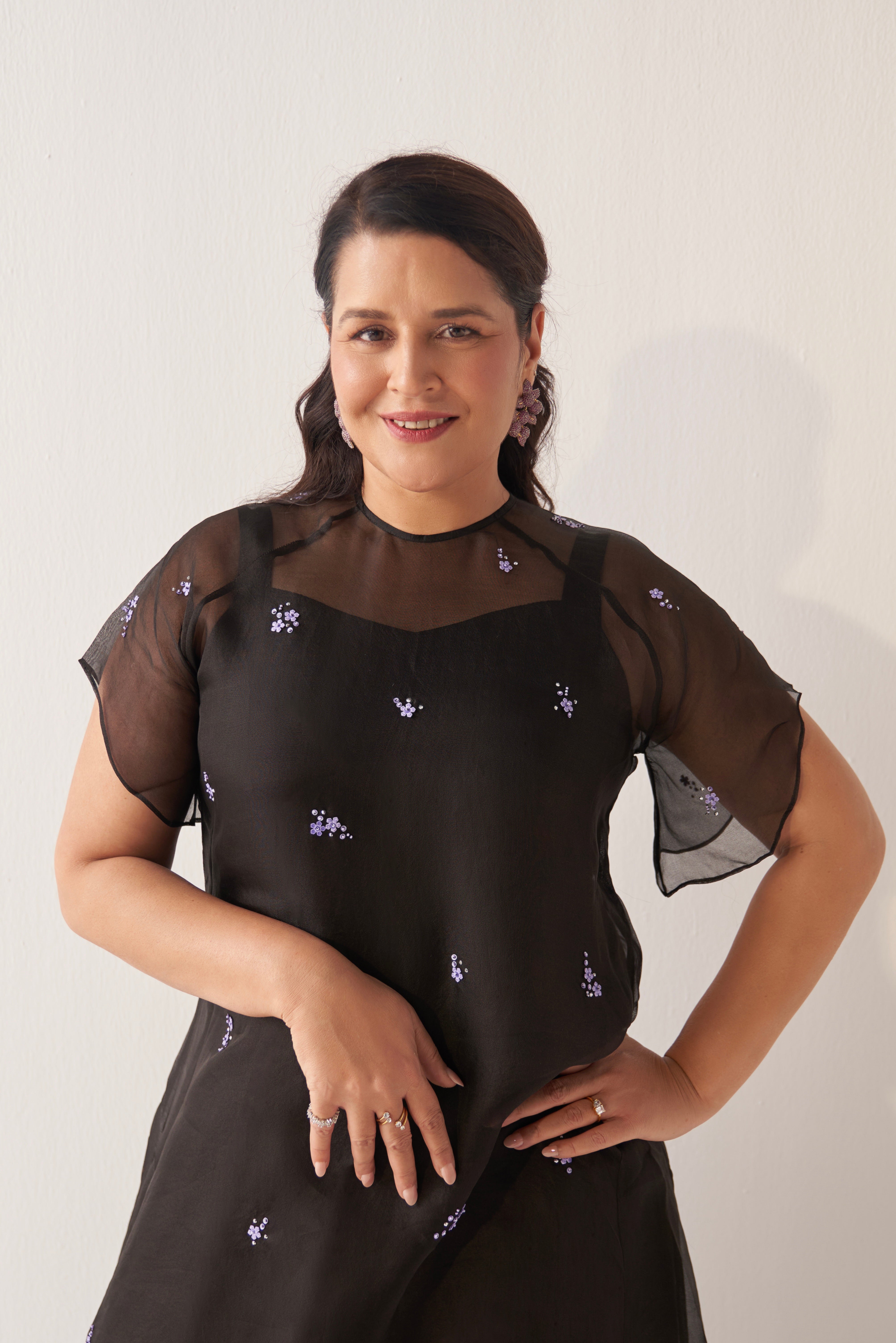 Lavender Twilight Dress – Noir